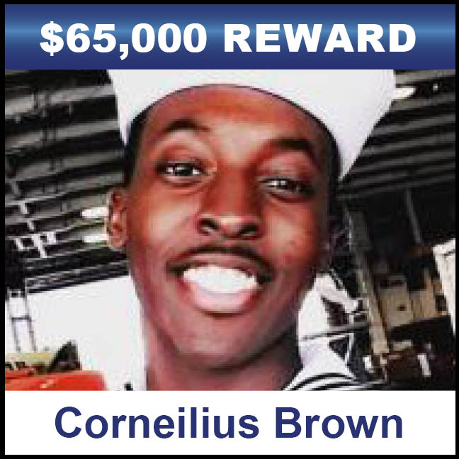 $65,000 Reward - for the murder of Corneilius Brown 